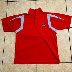 NCAA Georgia Bulldogs Mens L Polo NWOT